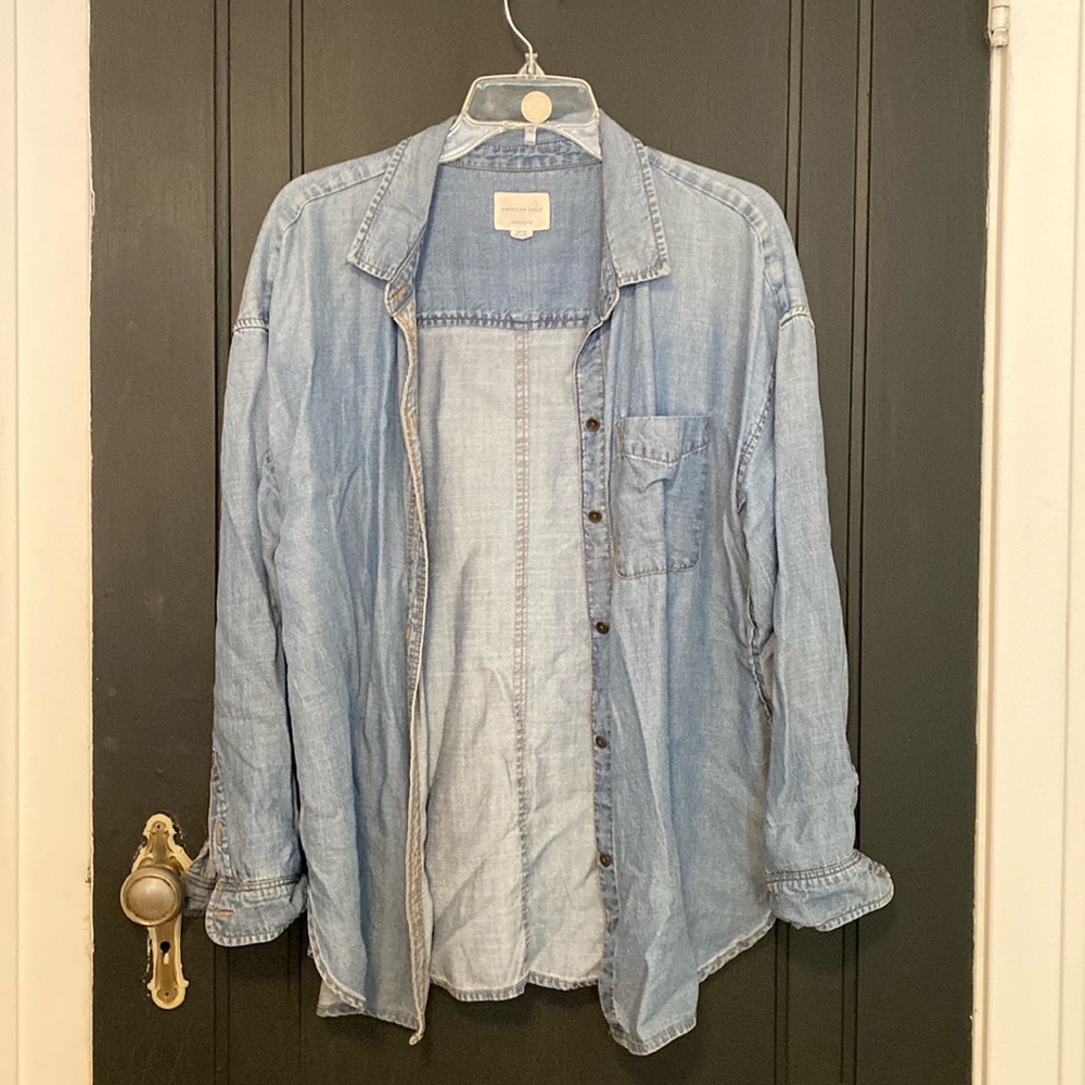 American Eagle Chambray Shirt